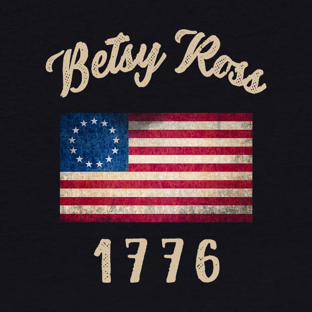 betsy ross 1776 flag by LinDey